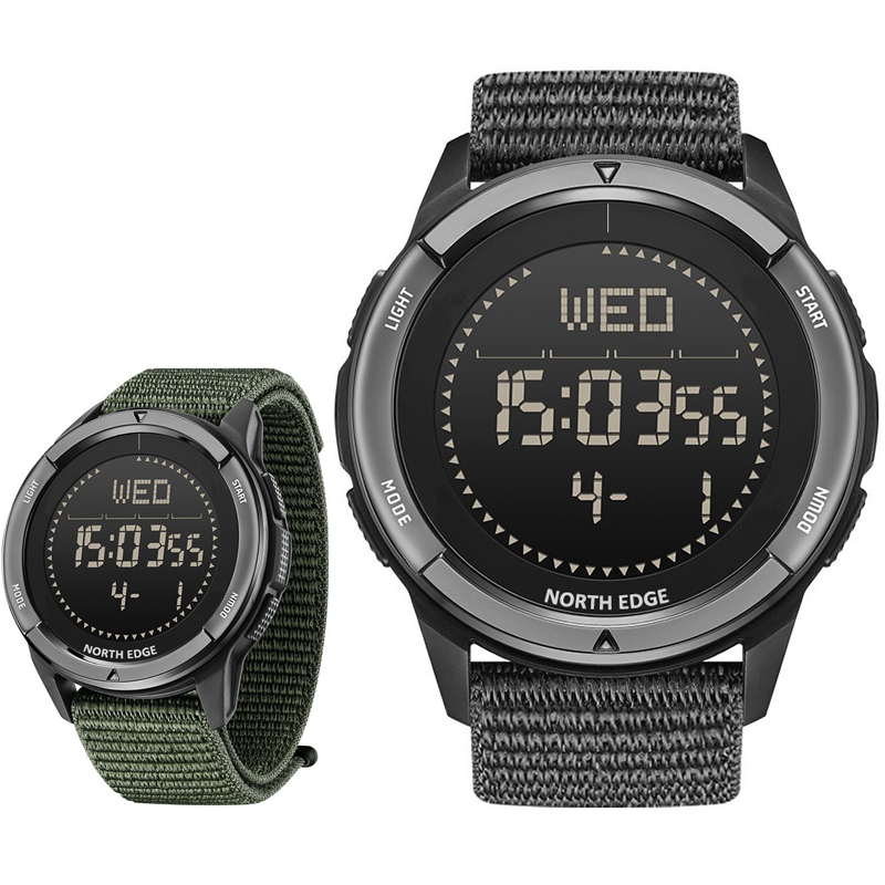 Outdoor Camping Japan - Montre numérique pour hommes, sport, super