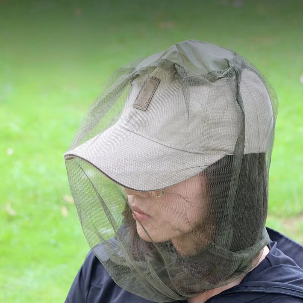 Outdoor Camping Hat - Chapeau de pêche anti-moustiques et anti-insectes