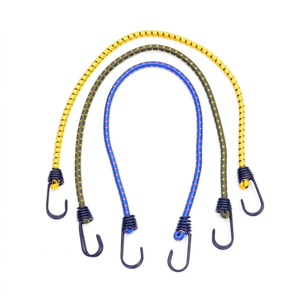 Outdoor Camping Extension Cord - Cordon élastique en caoutchouc de 60