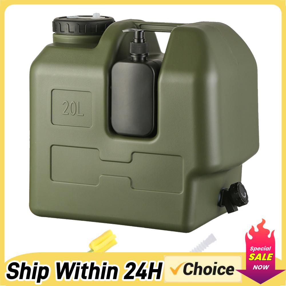 Outdoor Camping Water Tank - Carafe à eau portable de 15/20L