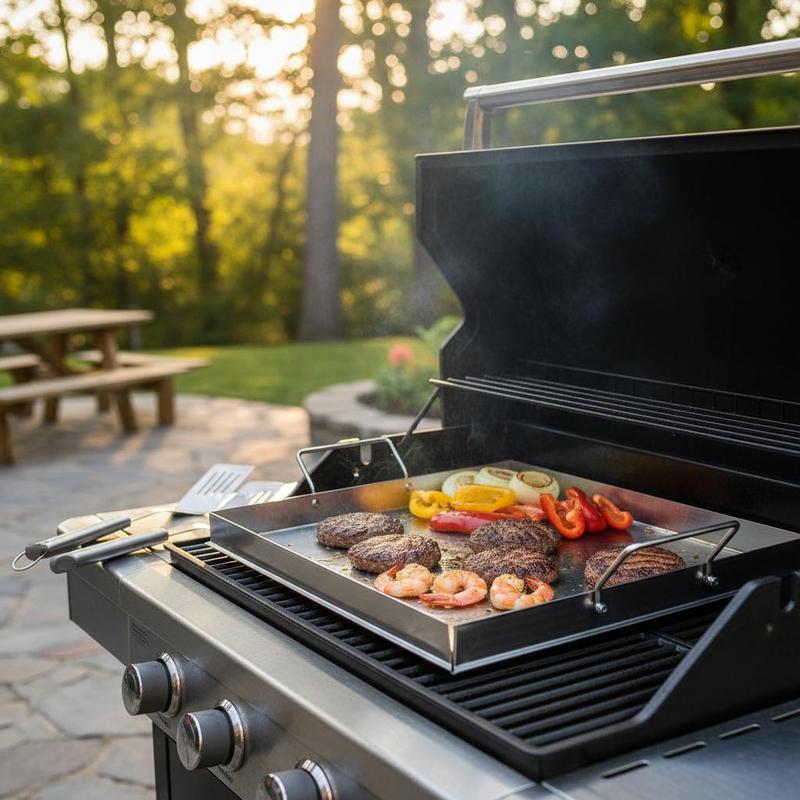 Outdoor Camping Griddle - Plaque de cuisson universelle à surface