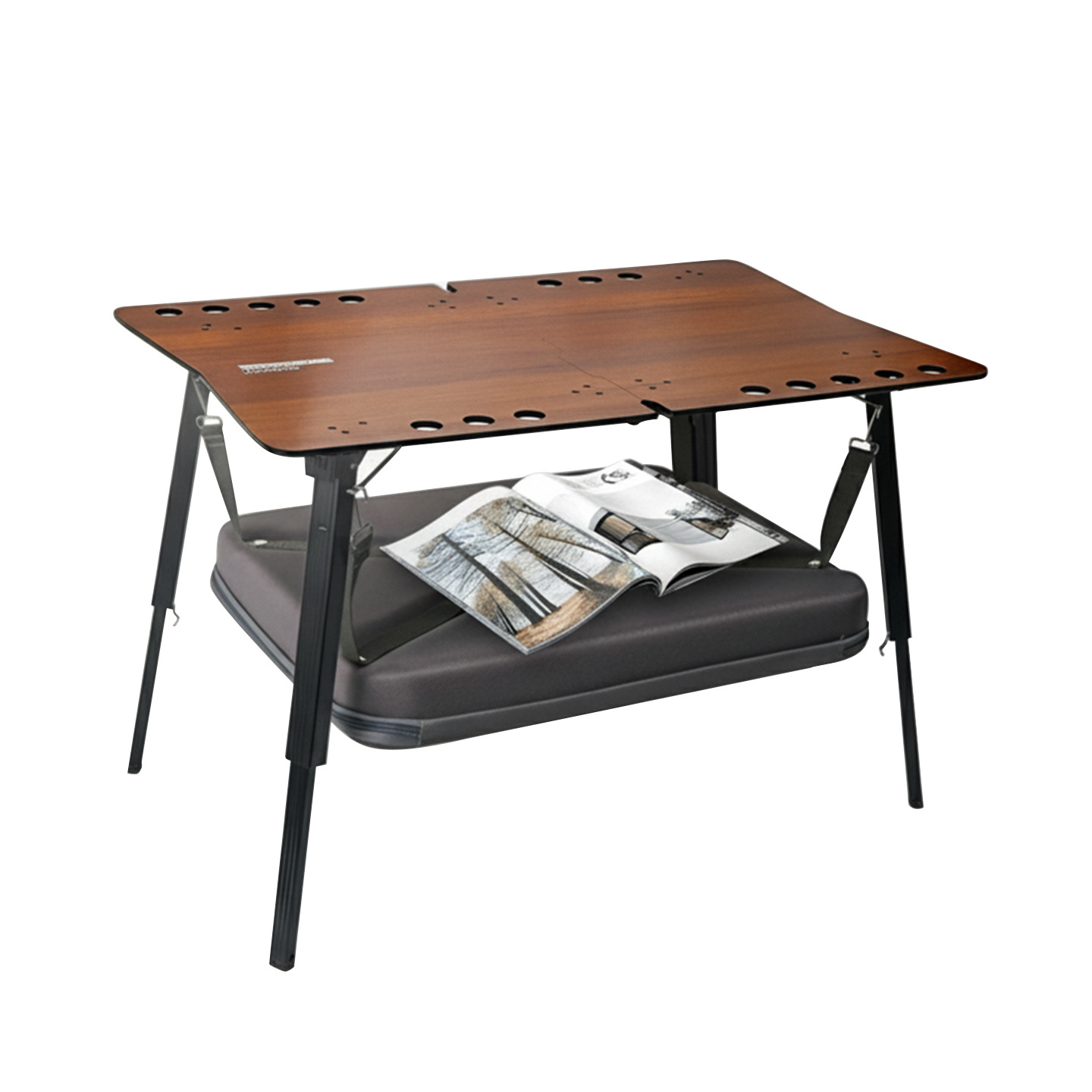 Outdoor Camping Cooking Table - Table pliante en aluminium pour l'extérieur,