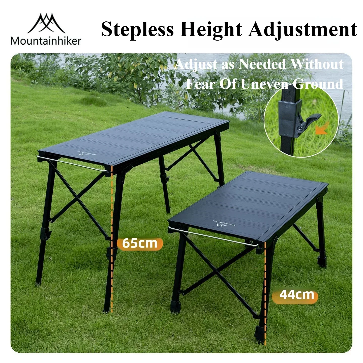 Outdoor Camping Cooking Table - Table de camping pliante Mountainhiker IGT,