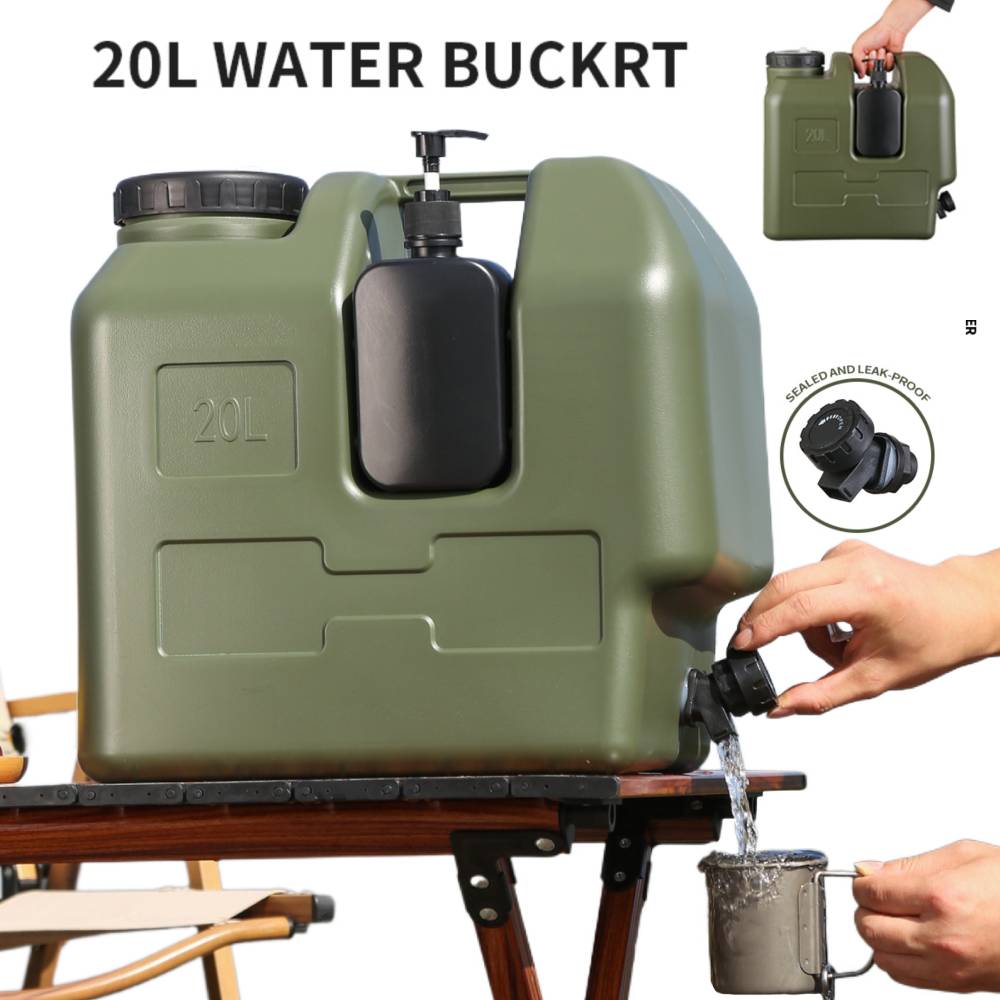Outdoor Camping Water Tank - Carafe à eau portable de 15/20L