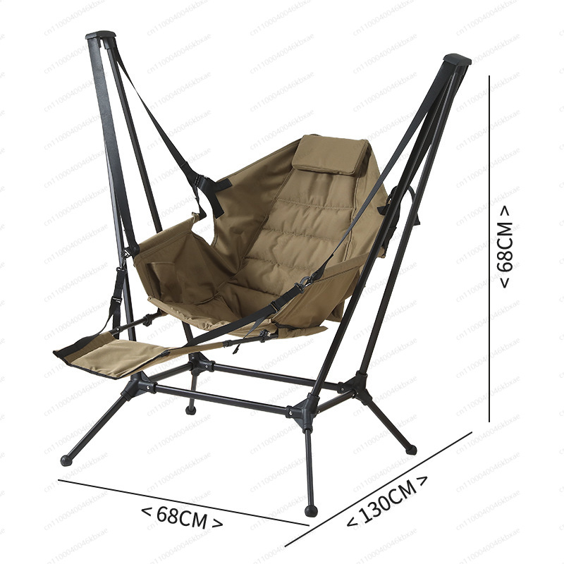 Outdoor Camping Rocker - Chaise de camping portable 3 en