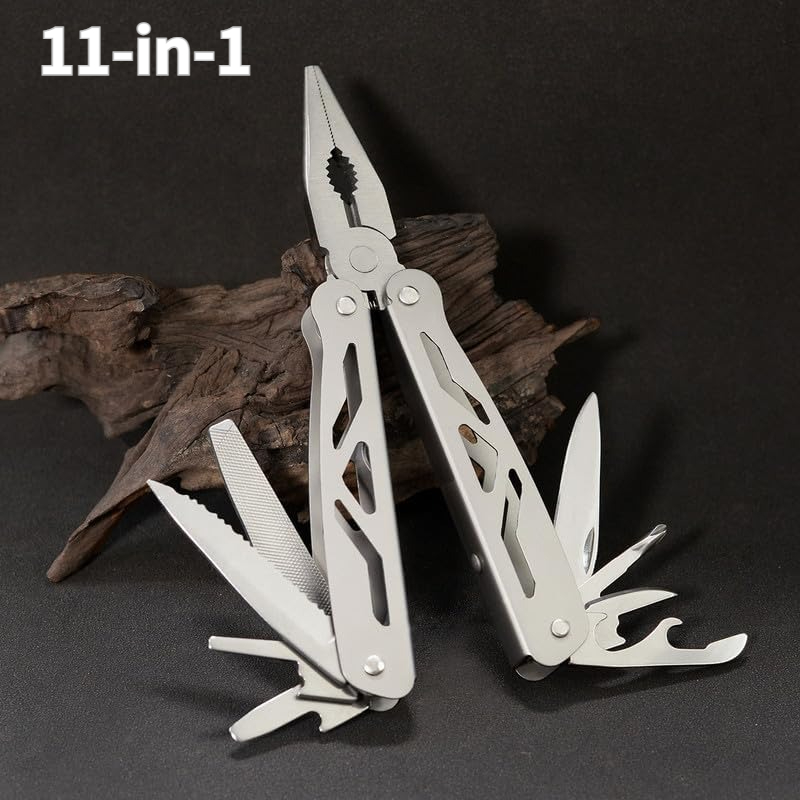 Zd Outdoor Camping - Couteau de poche multi-outils avec pince