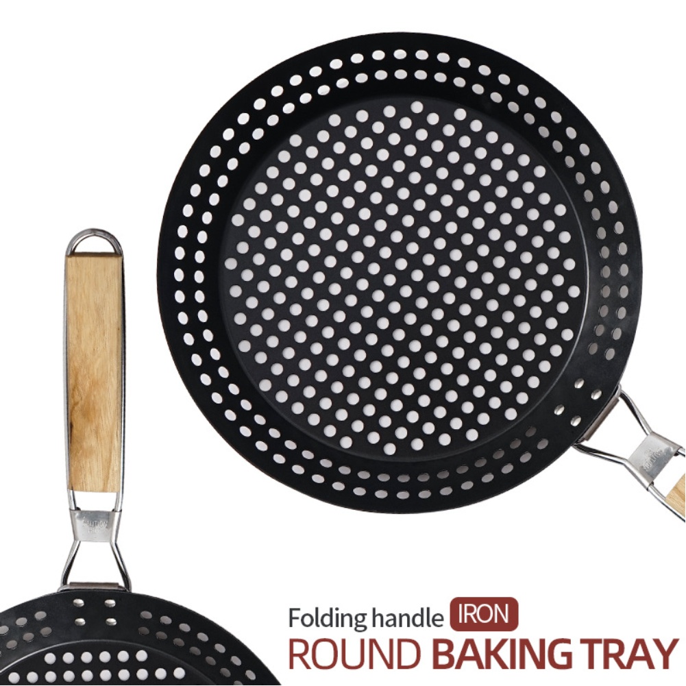 Outdoor Camping Griddle - Grille de barbecue pliable, plaque de