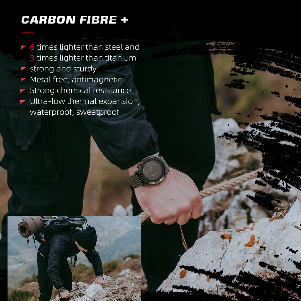 Montre numérique pour hommes,  - Outdoor Camping Japan avis et prix