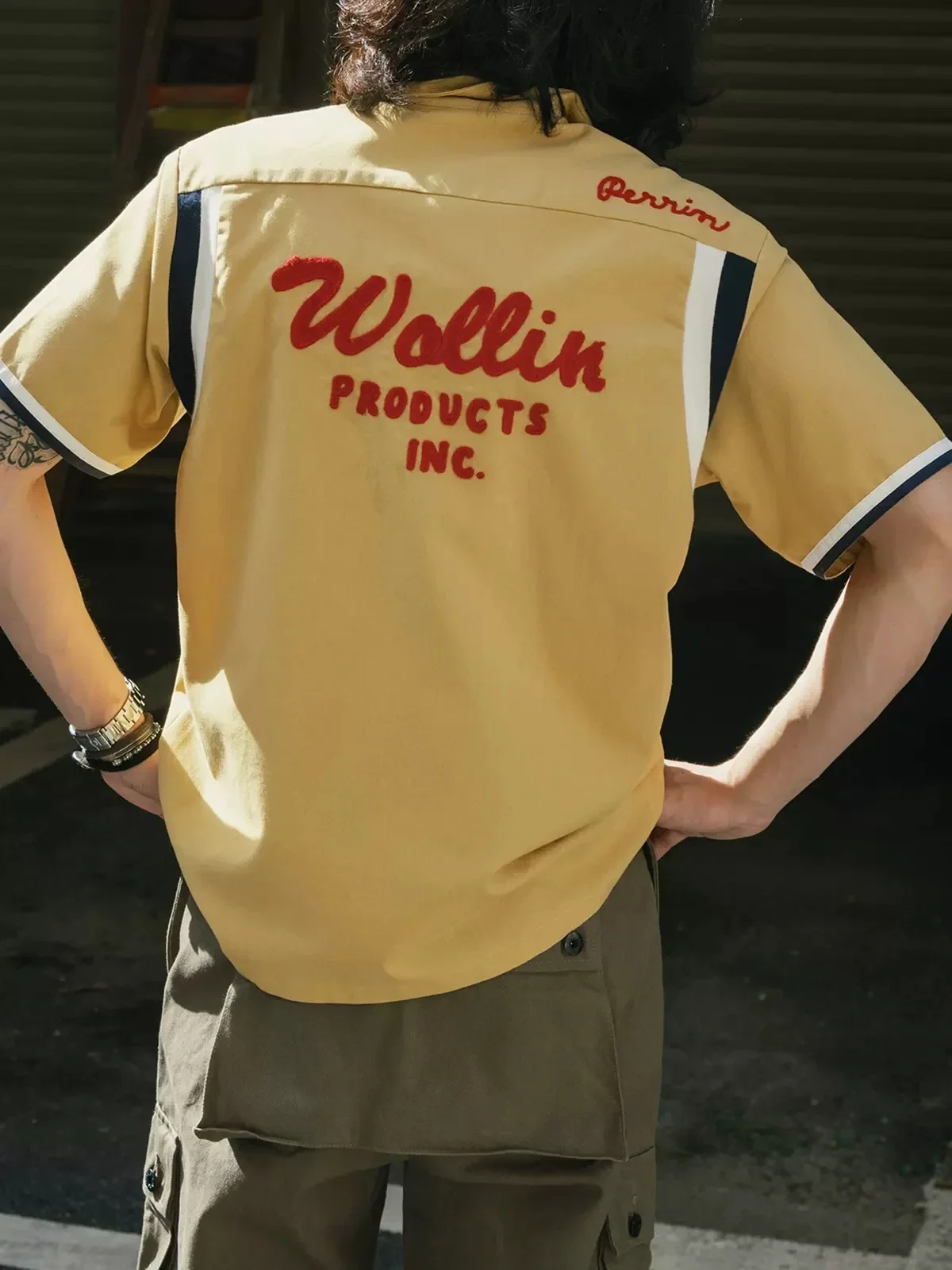 Chemise de bowling rétro pour  - Outdoor Camping Rocker avis et prix
