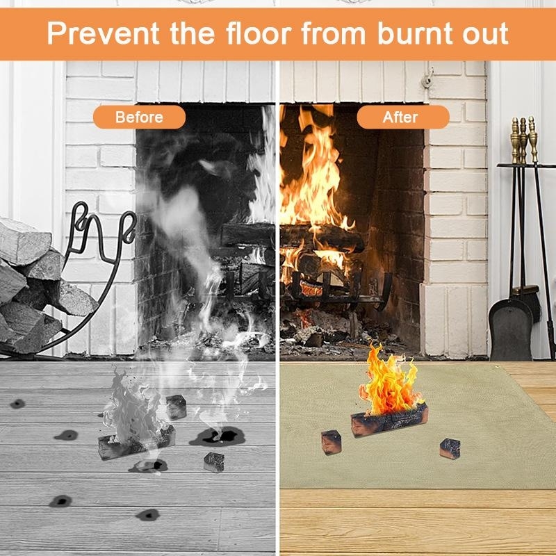 Tapis ignifuge pour camping, c - Outdoor Camping Fire avis et prix