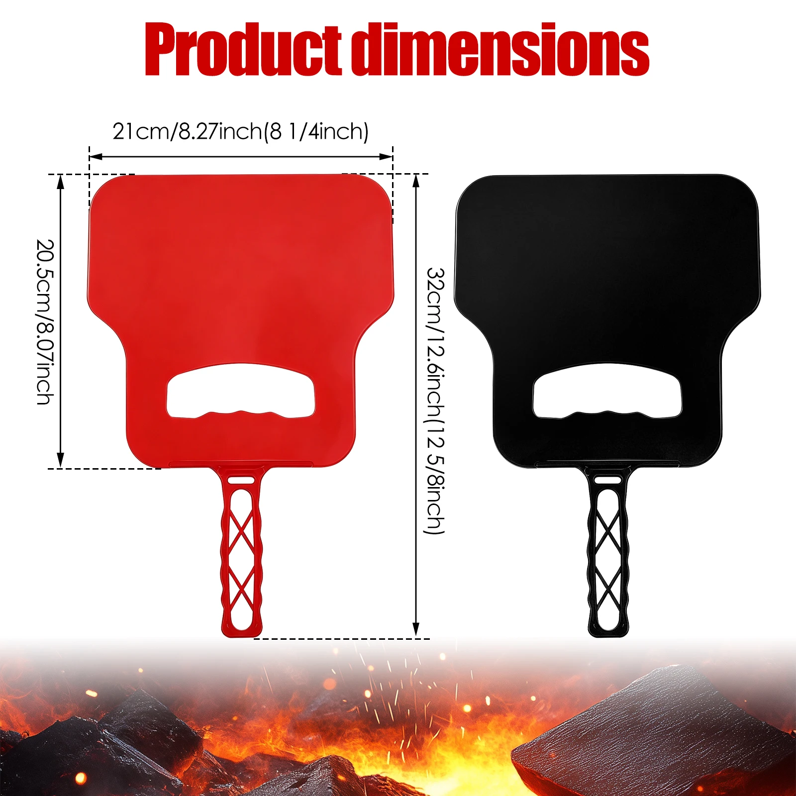 Ventilateur manuel en plastiqu - Outdoor Camping Fire avis et prix
