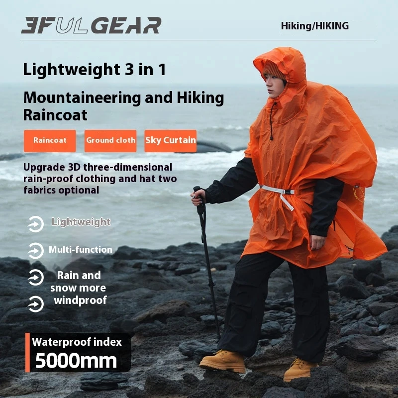 3F UL GEAR Imperméable de rand - Camping Rain Poncho avis et prix
