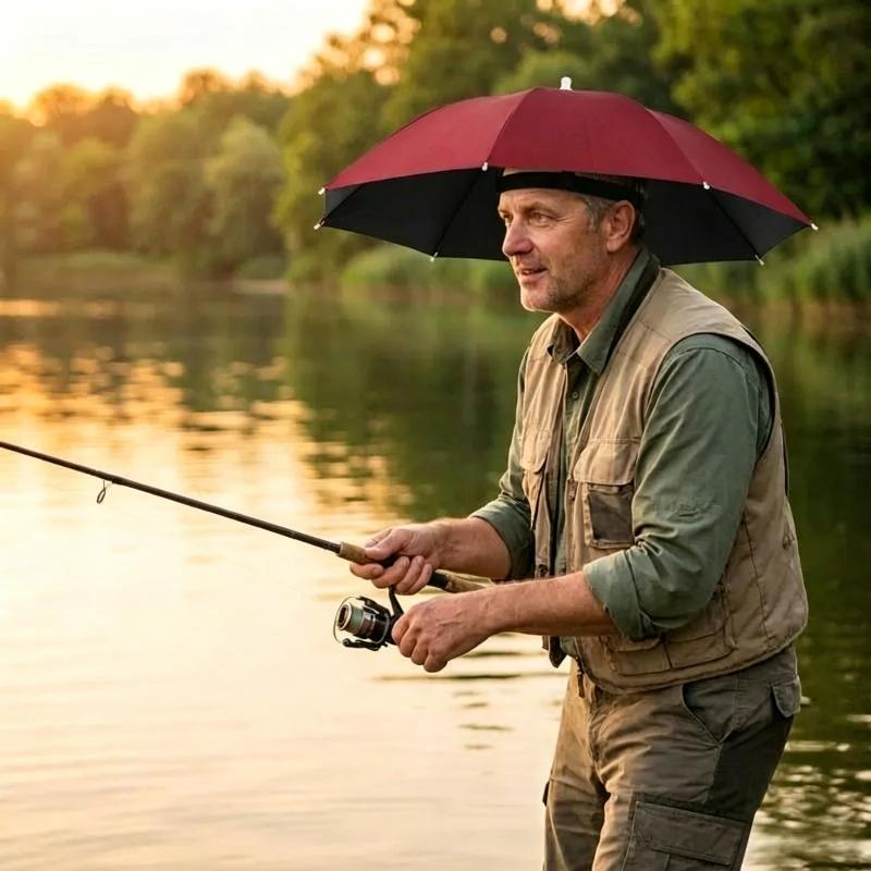 Chapeau parapluie pliable impe - Outdoor Camping Hat avis et prix
