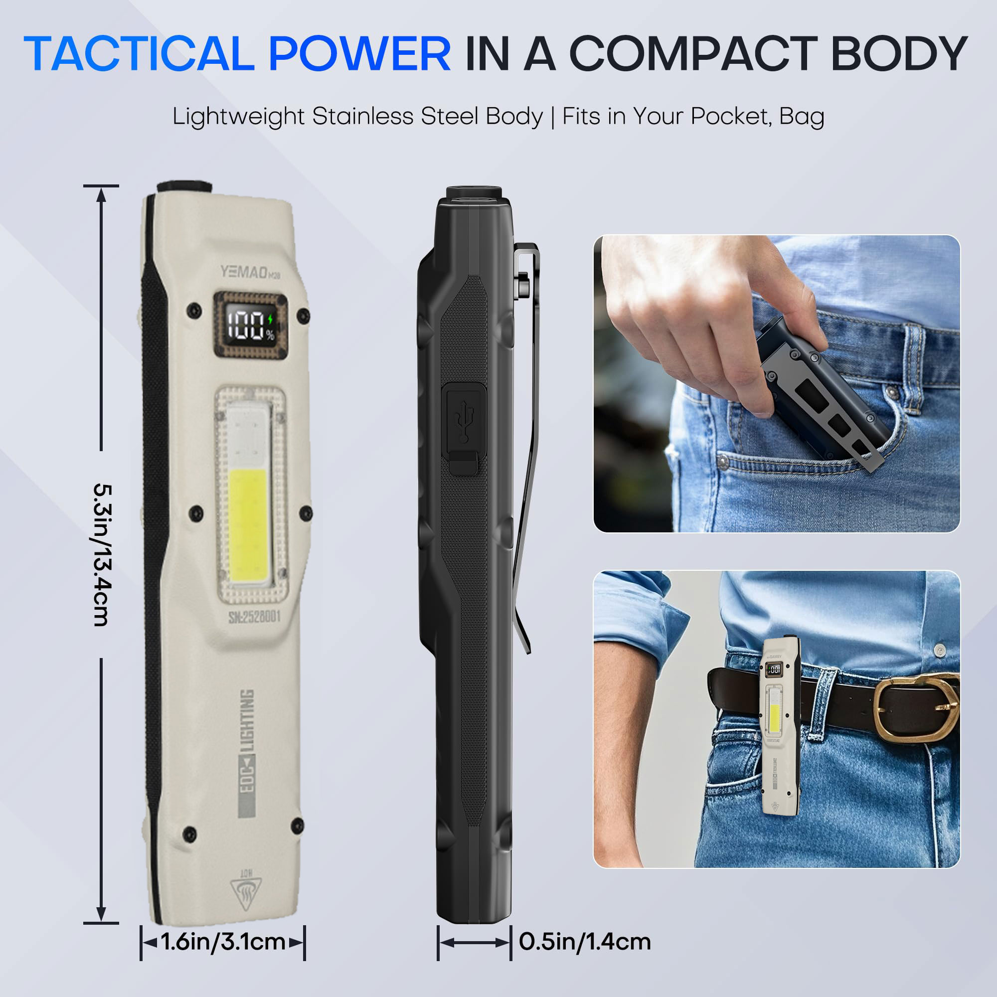 Portable 880LM YEMAO M28 Ultra - Outdoor Camping Decor avis et prix