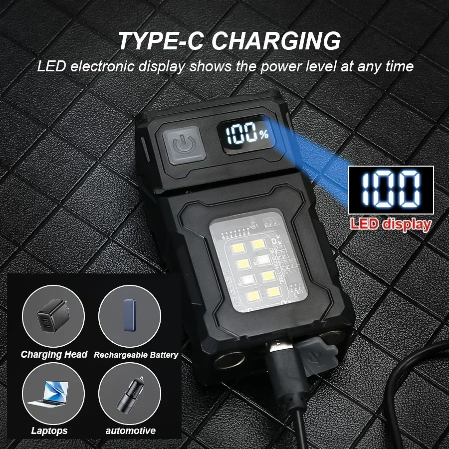 Mini lampe de poche LED Rechar - Outdoor Camping Decor avis et prix