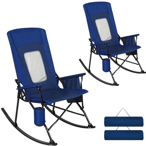 Lot de 2 chaises de camping pl - Outdoor Camping Rocker avis et prix
