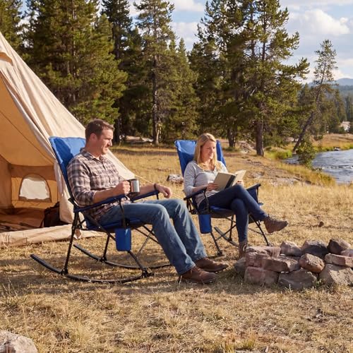 Lot de 2 chaises de camping pl - Outdoor Camping Rocker avis et prix