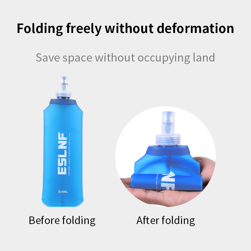 Bouteille d'eau pliable de 500 - Collapsible Water Bottle avis et prix