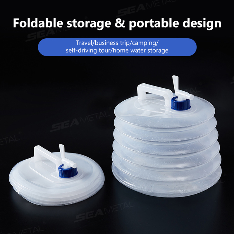SEAMETAL 5L-15L Seau pliable p - Outdoor Camping Water Tank avis et prix