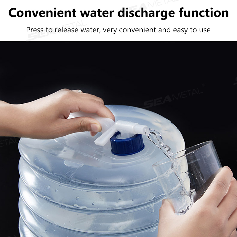 SEAMETAL 5L-15L Seau pliable p - Outdoor Camping Water Tank avis et prix