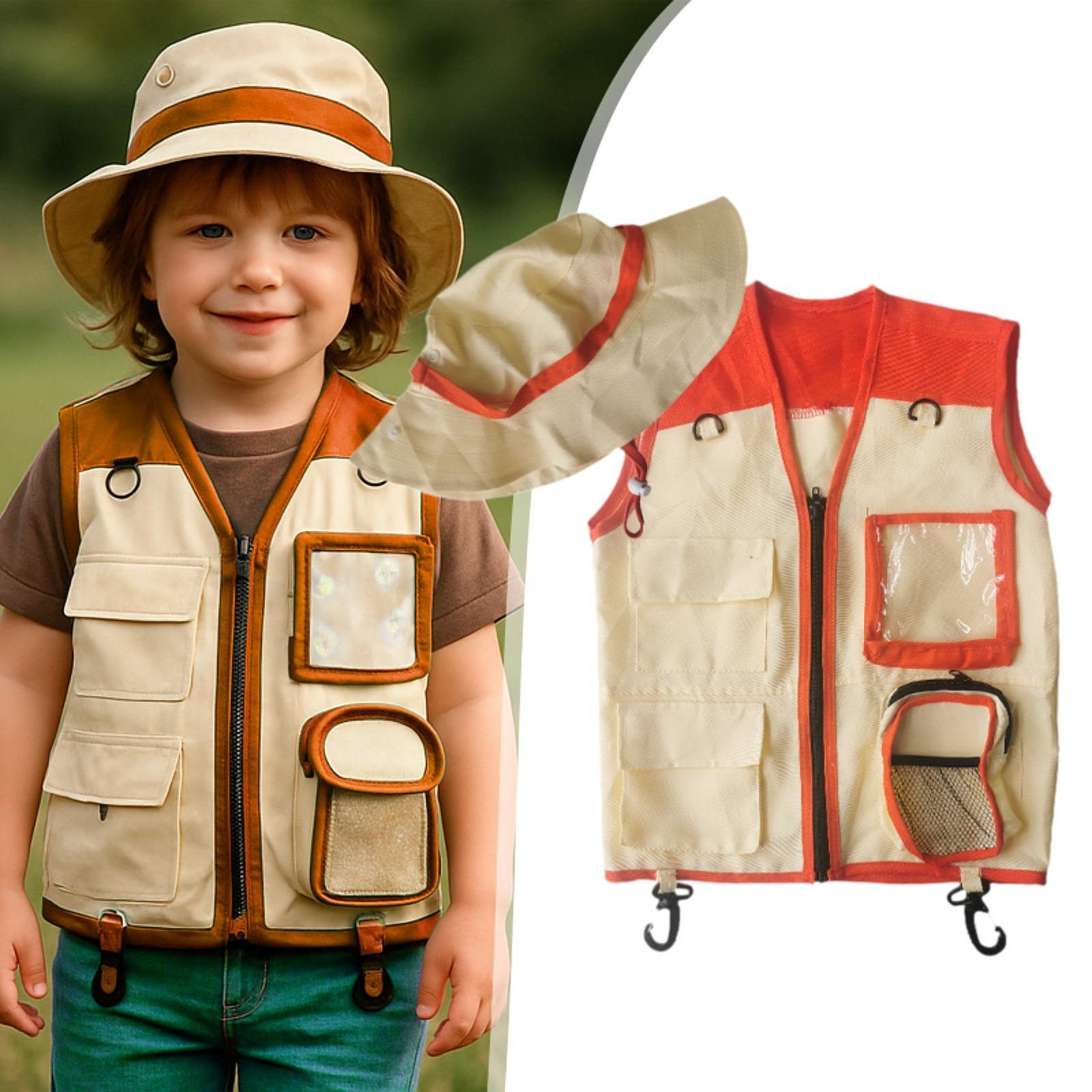 Ensemble gilet et chapeau d'ex - Outdoor Camping Kids Activities avis et prix