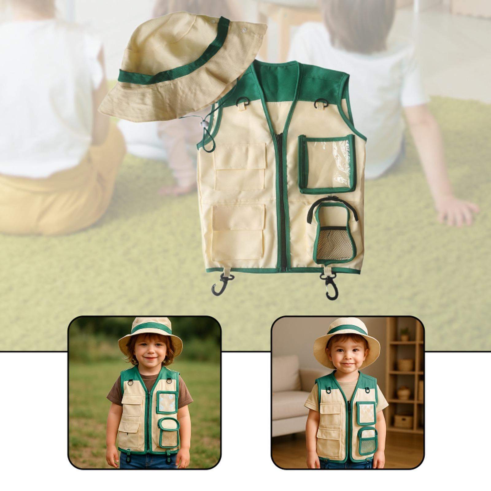Ensemble gilet et chapeau d'ex - Outdoor Camping Kids Activities avis et prix