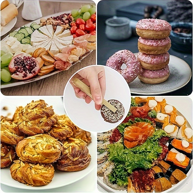 Mini pinces à toast en bambou  - Outdoor Camping Fire avis et prix