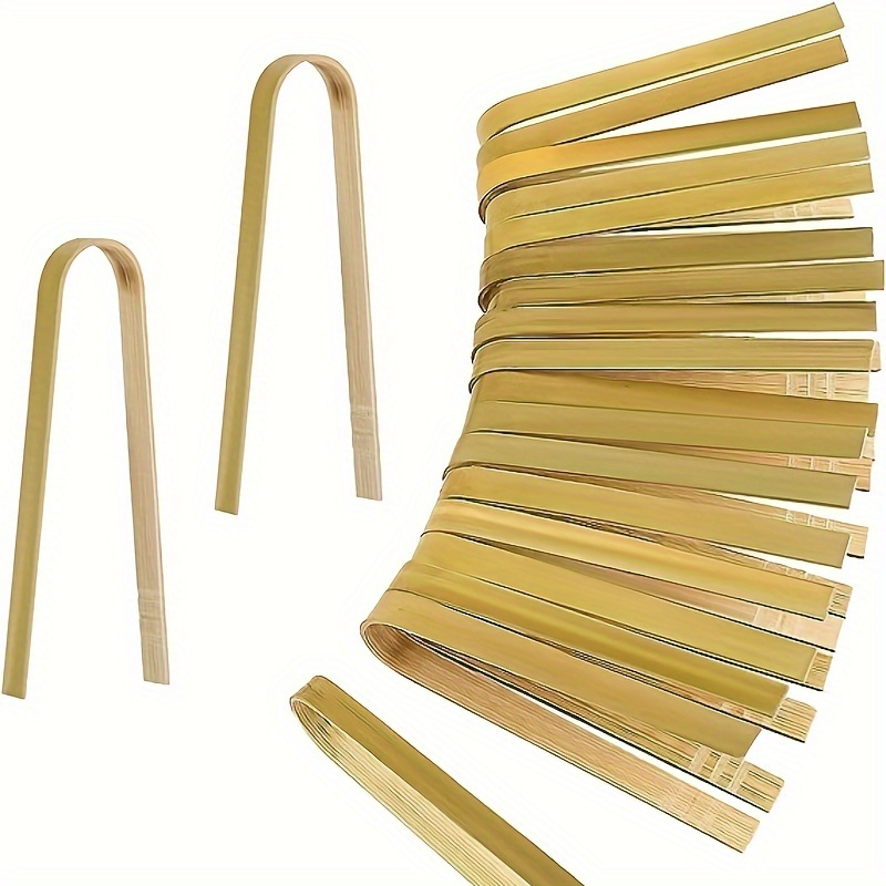 Mini pinces à toast en bambou  - Outdoor Camping Fire avis et prix