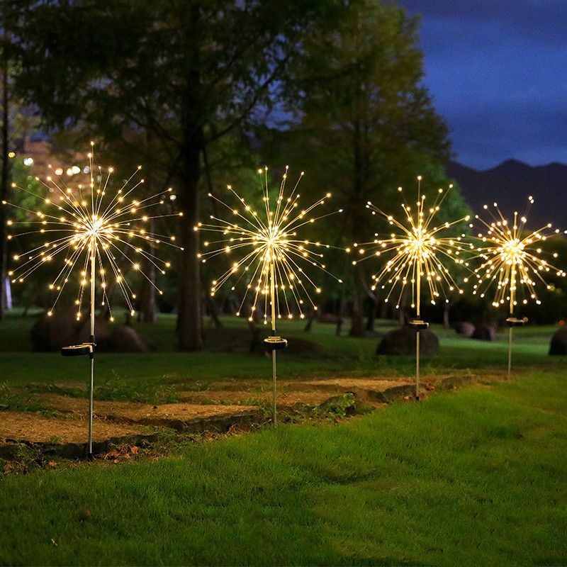 Feux d'artifice solaires lumiè - Outdoor Camping Lights String avis et prix