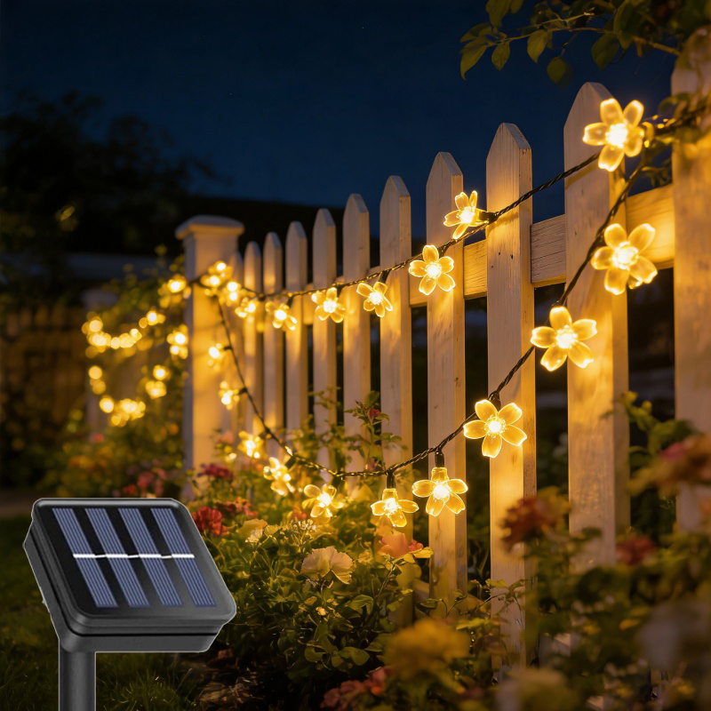 Guirlandes lumineuses solaires - Outdoor Camping Lights String avis et prix
