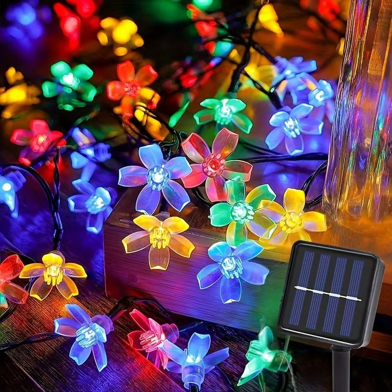 Guirlandes lumineuses solaires - Outdoor Camping Lights String avis et prix