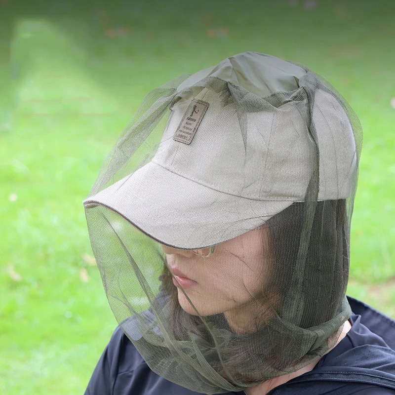 1PC Chapeau moustiquaire de pê - Outdoor Camping Mosquito Net avis et prix
