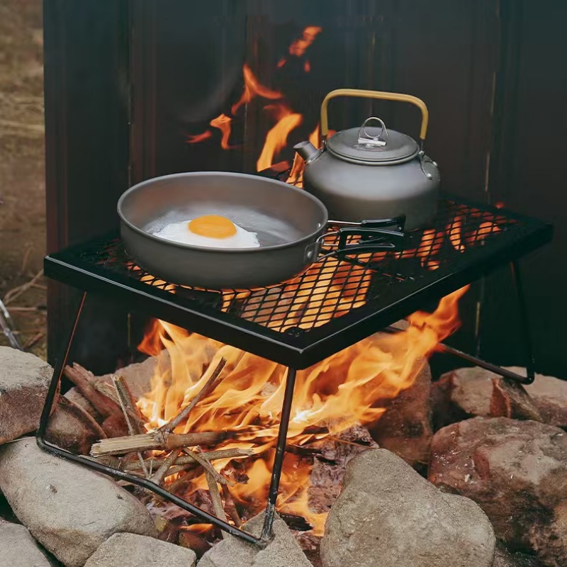 Table pliante à grille extérie - Outdoor Camping Cooking Table avis et prix