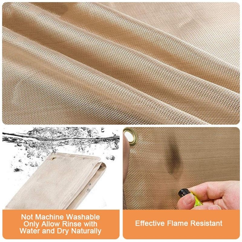 Tapis ignifuge pour camping en - Outdoor Camping Fire avis et prix