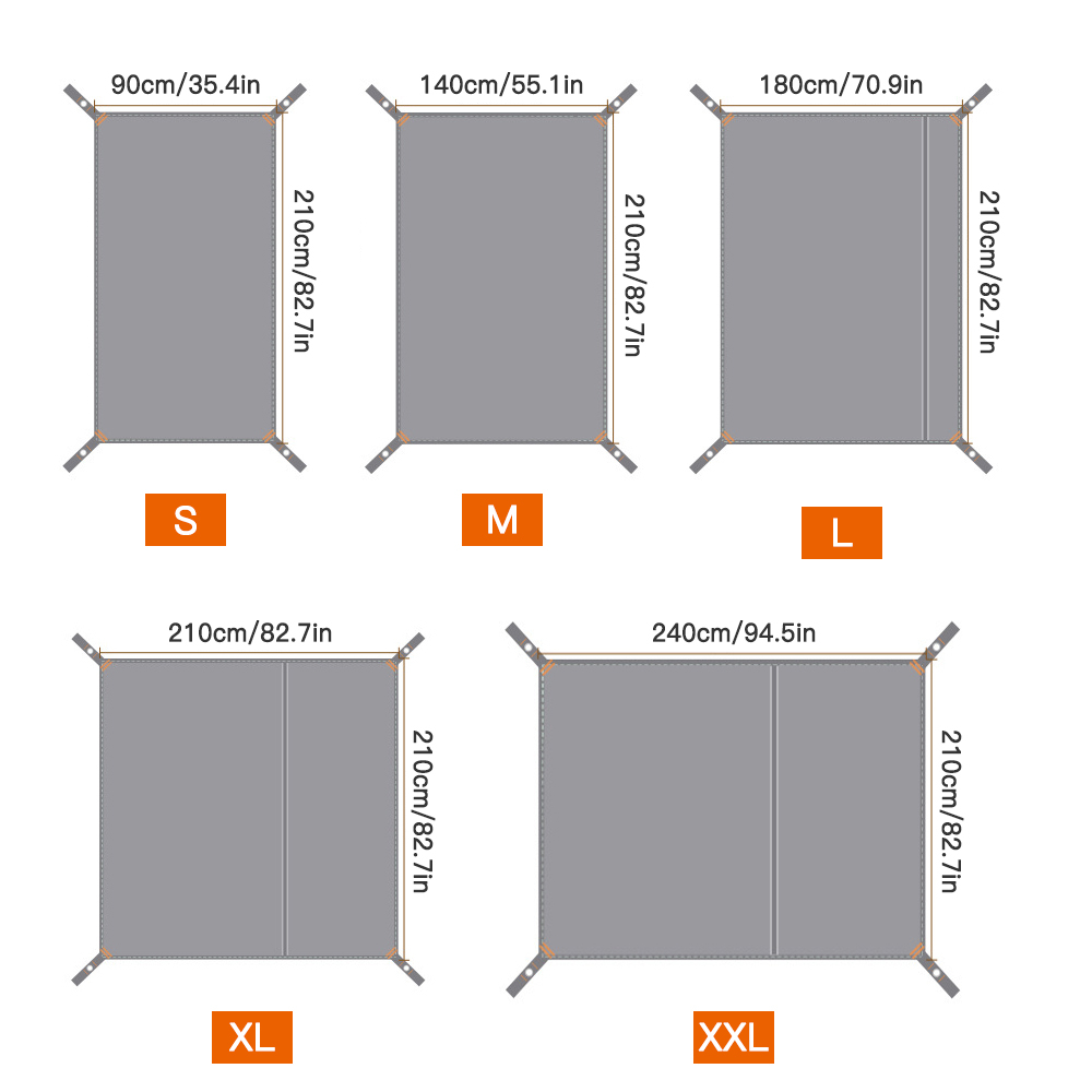 1 pièce Tapis de sol ultralége - Outdoor Camping Tarp avis et prix