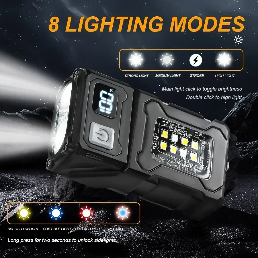 Mini lampe torche LED recharge - Outdoor Camping Decor avis et prix