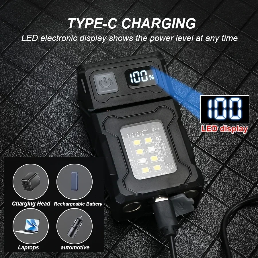 Mini lampe torche LED recharge - Outdoor Camping Decor avis et prix