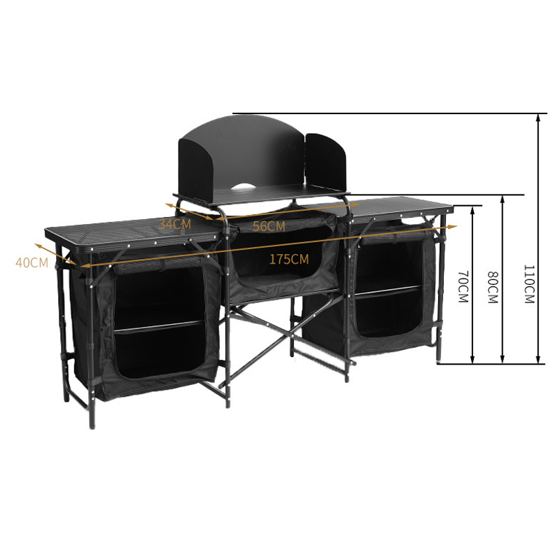 Table de camping pliante multi - Outdoor Camping Cooking Table avis et prix