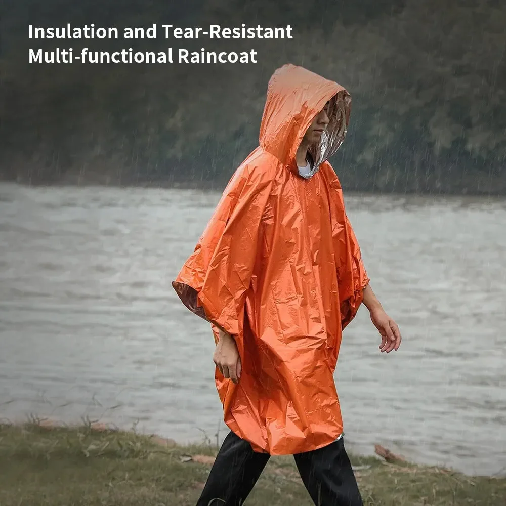 Poncho imperméable d'urgence,  - Camping Rain Poncho avis et prix