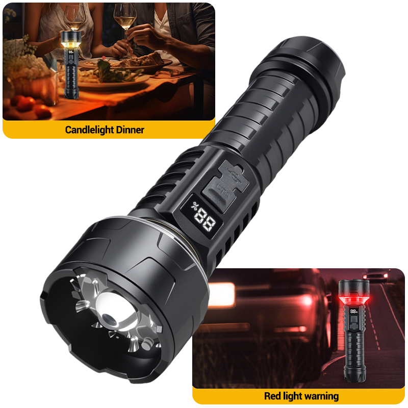 Lampe de poche LED COB lantern - Outdoor Camping Decor avis et prix