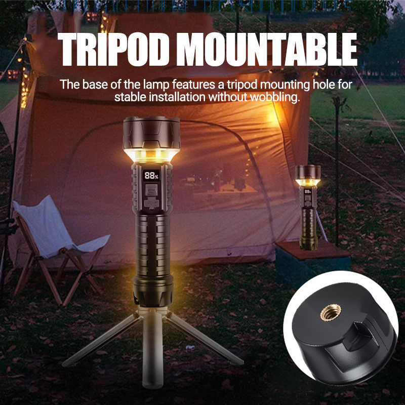Lampe de poche LED COB lantern - Outdoor Camping Decor avis et prix