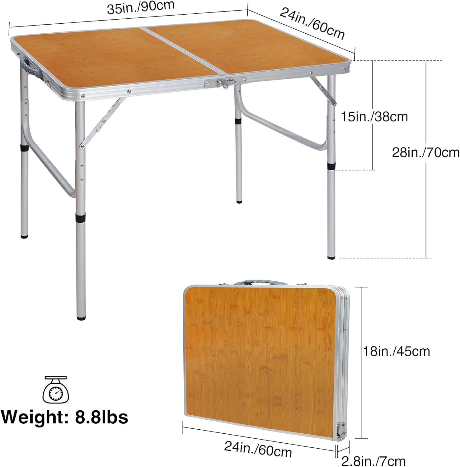 Table de camping pliable régla - Outdoor Camping Cooking Table avis et prix