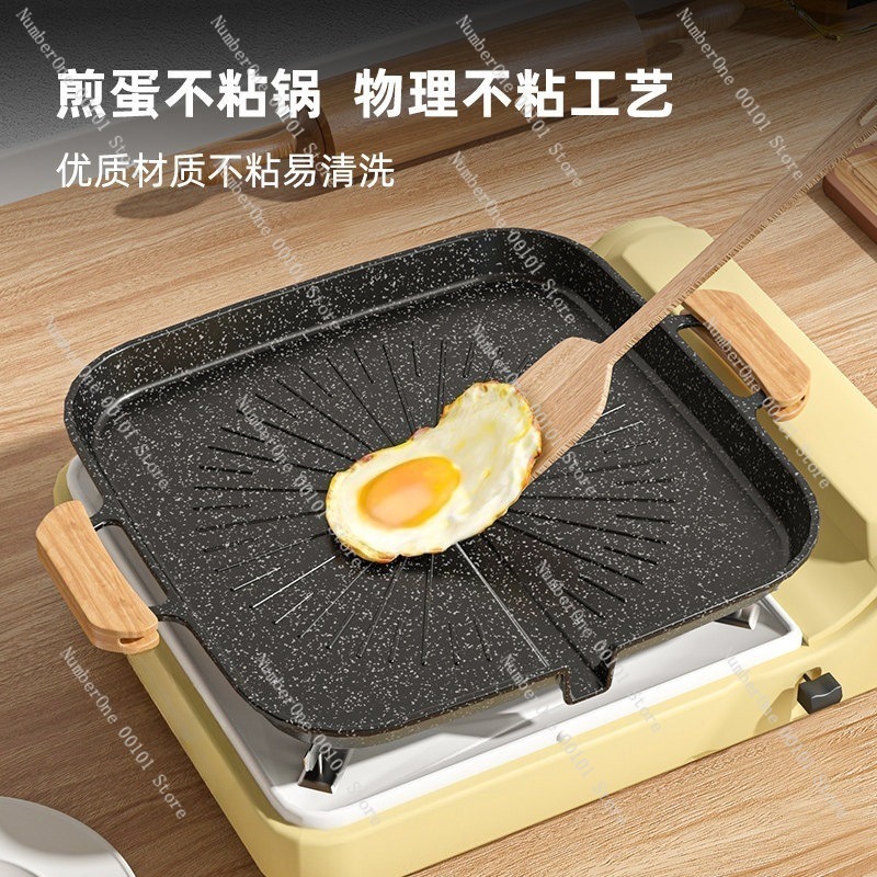 Plaque de cuisson BBQ en pierr - Outdoor Camping Griddle avis et prix