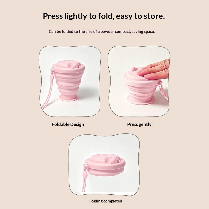 Gobelet pliable en silicone, b - Collapsible Water Bottle avis et prix