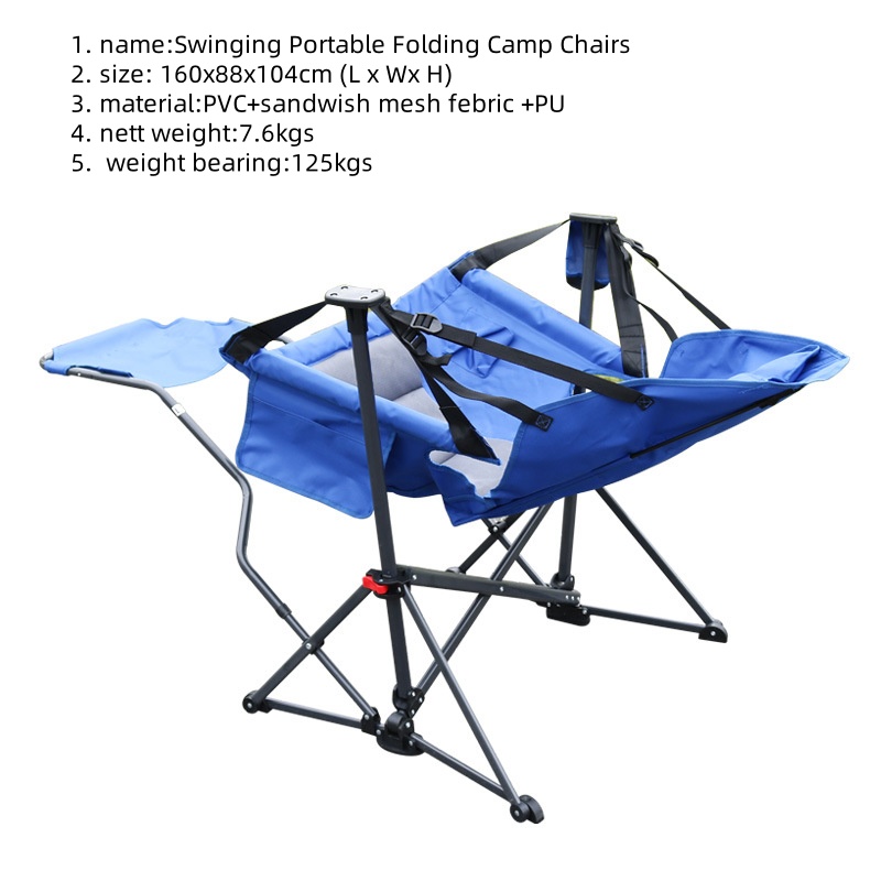 Fauteuils de camping pliants p - Outdoor Camping Rocker avis et prix