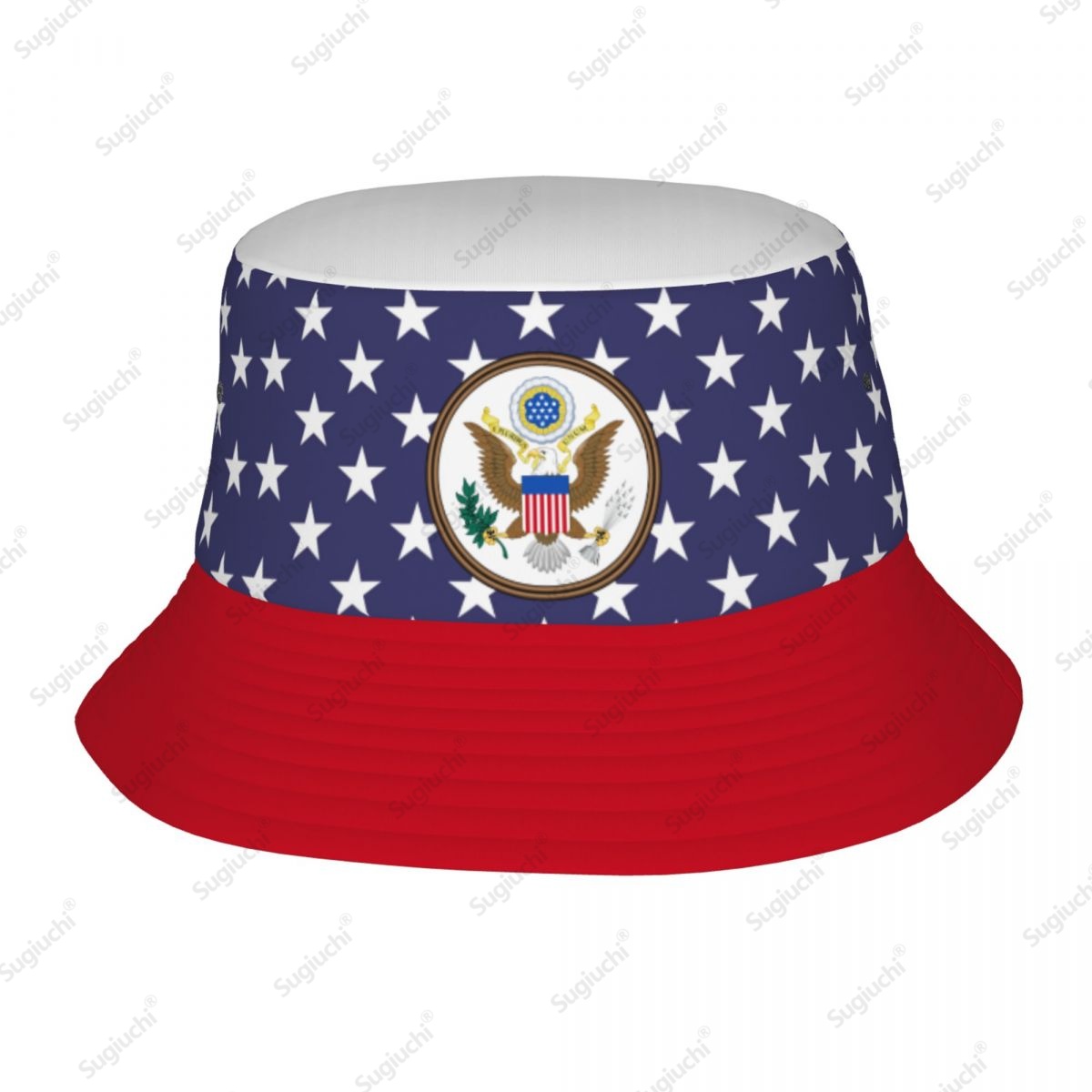Chapeau seau drapeau 3D des ét - Outdoor Camping Usa avis et prix