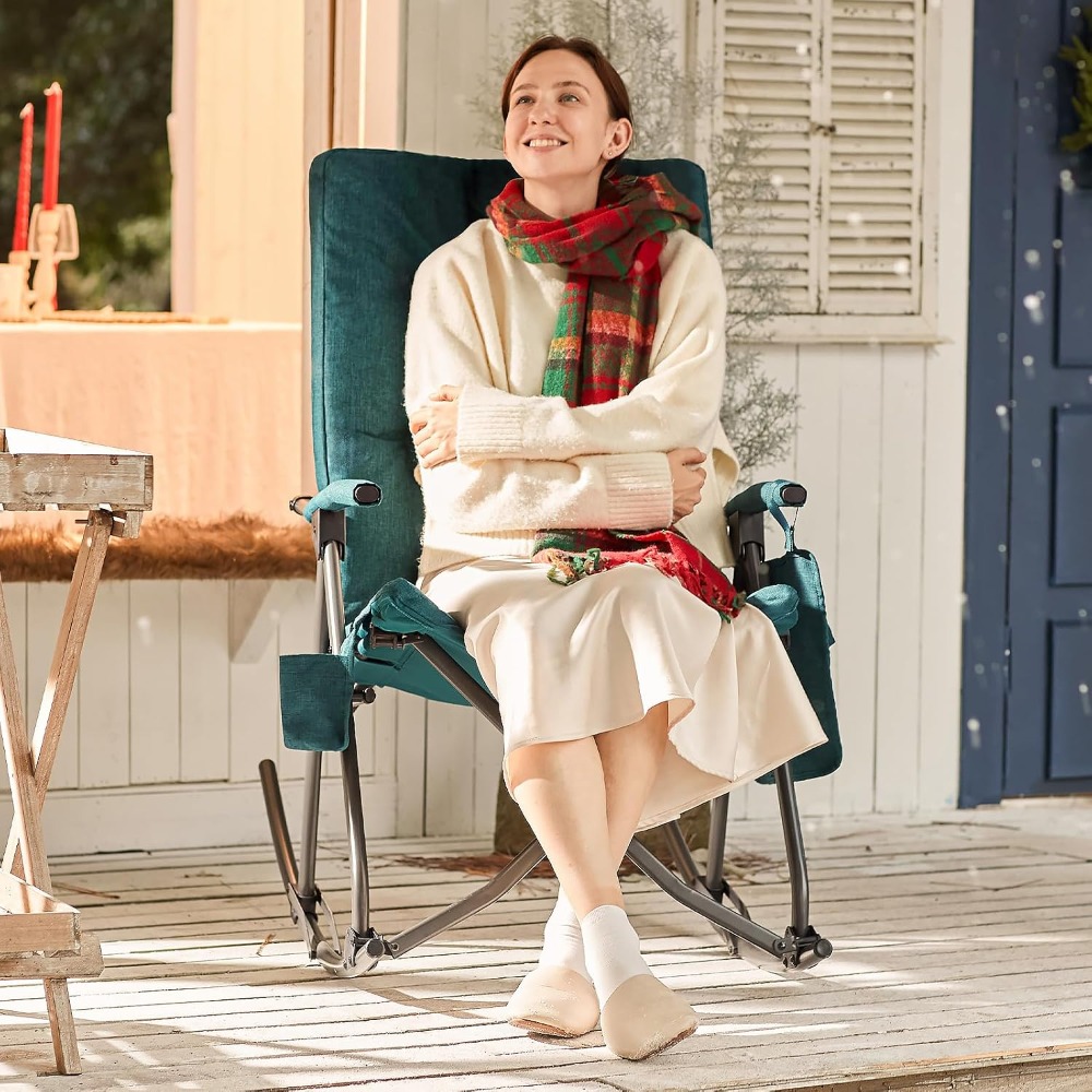 Fauteuil de camping pliant sur - Outdoor Camping Rocker avis et prix