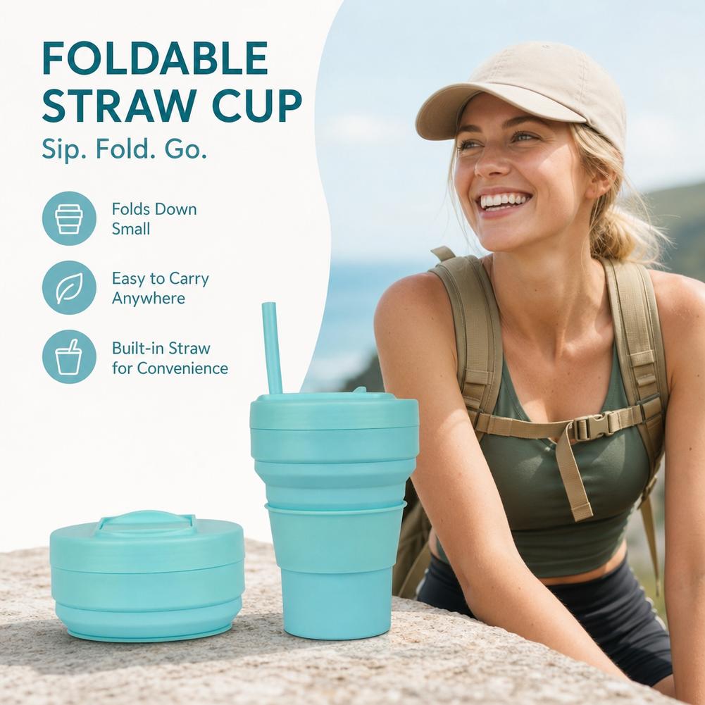 Tasse à café pliable en silico - Collapsible Water Bottle avis et prix