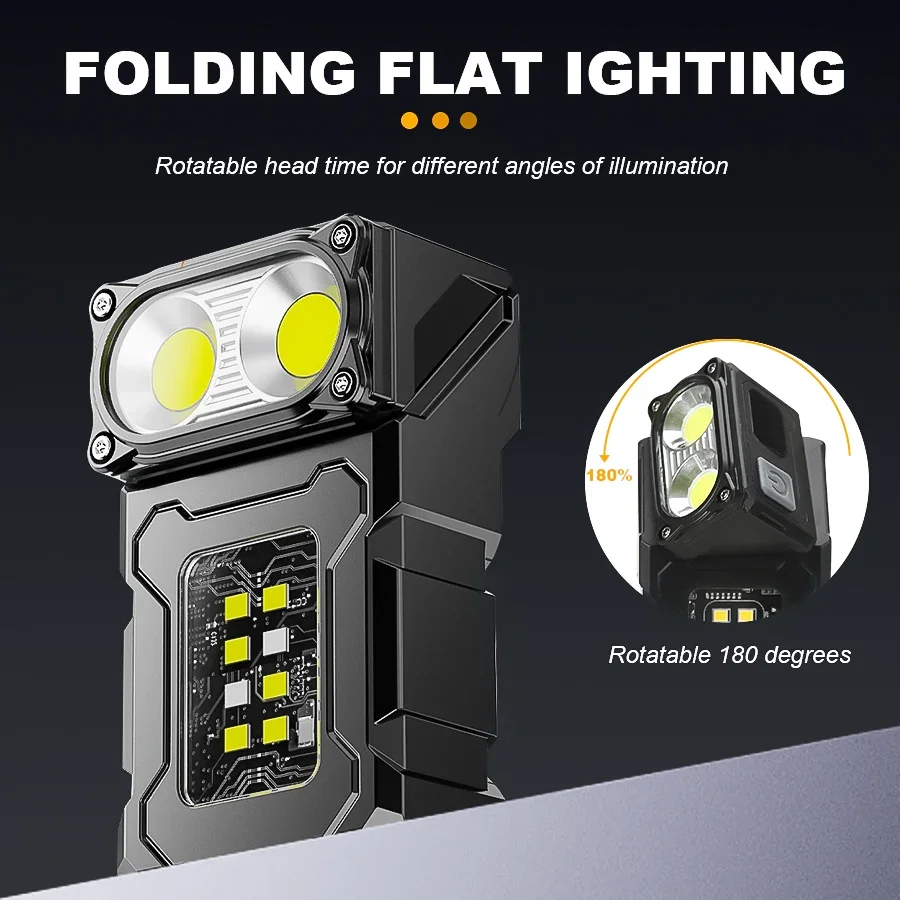 Lampe de poche LED COB Portabl - Outdoor Camping Hat avis et prix