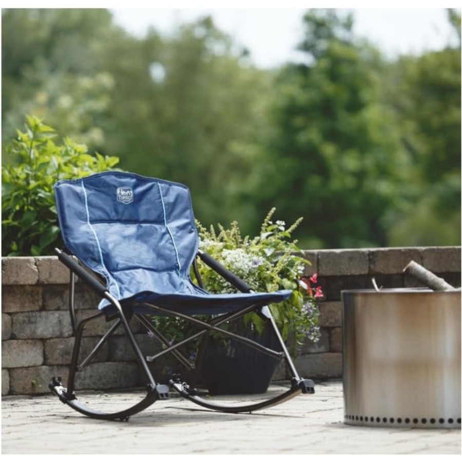 Chaise de camping pliante à ba - Outdoor Camping Rocker avis et prix